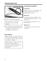 Preview for 50 page of Miele H 4010 BM Operating Instructions Manual