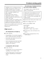 Preview for 51 page of Miele H 4010 BM Operating Instructions Manual