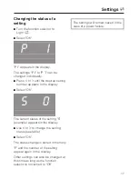 Предварительный просмотр 17 страницы Miele H 4042 BM Operating And Installation Instructions