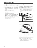 Предварительный просмотр 40 страницы Miele H 4042 BM Operating And Installation Instructions