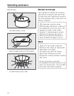 Предварительный просмотр 22 страницы Miele H 4086 BM BRWS+ Operating And Installation Instructions