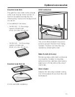 Предварительный просмотр 51 страницы Miele H 4112 B Operating And Installation Manual