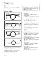 Предварительный просмотр 20 страницы Miele H 4120 Operating Instructions Manual