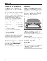 Предварительный просмотр 38 страницы Miele H 4120 Operating Instructions Manual