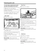 Предварительный просмотр 60 страницы Miele H 4120 Operating Instructions Manual