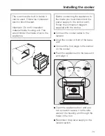 Preview for 73 page of Miele H 4120 Operating Instructions Manual