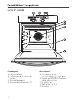 Предварительный просмотр 4 страницы Miele H 4170 Operating Instructions Manual