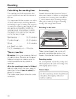 Предварительный просмотр 38 страницы Miele H 4170 Operating Instructions Manual