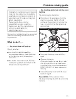 Предварительный просмотр 61 страницы Miele H 4170 Operating Instructions Manual