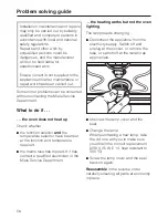 Preview for 58 page of Miele H 4171 Operating And Installation Manual