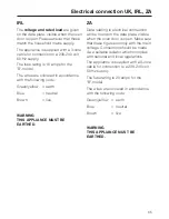 Preview for 65 page of Miele H 4171 Operating And Installation Manual