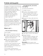 Предварительный просмотр 70 страницы Miele H 4180 Operating Instructions Manual