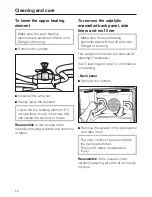 Предварительный просмотр 50 страницы Miele H 4200 Operating And Installation Instructions