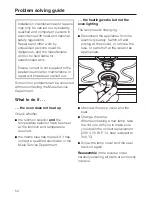 Предварительный просмотр 52 страницы Miele H 4200 Operating And Installation Instructions