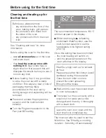 Preview for 16 page of Miele H 4350 Operating And Installation Manual