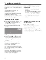 Preview for 22 page of Miele H 4350 Operating And Installation Manual