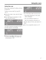 Preview for 27 page of Miele H 4350 Operating And Installation Manual