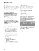 Preview for 28 page of Miele H 4350 Operating And Installation Manual