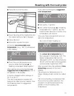 Preview for 51 page of Miele H 4350 Operating And Installation Manual