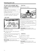 Preview for 70 page of Miele H 4350 Operating And Installation Manual