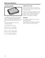 Preview for 78 page of Miele H 4350 Operating And Installation Manual