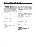 Preview for 80 page of Miele H 4350 Operating And Installation Manual