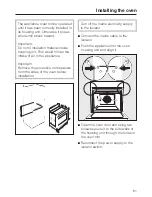 Preview for 81 page of Miele H 4350 Operating And Installation Manual