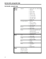 Preview for 26 page of Miele H 4540 User Instructions