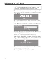 Preview for 16 page of Miele H 4541 Operating Instructions Manual