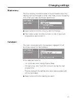 Предварительный просмотр 41 страницы Miele H 4541 Operating Instructions Manual