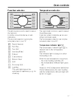 Предварительный просмотр 17 страницы Miele H 4700 B Operating And Installation Instructions