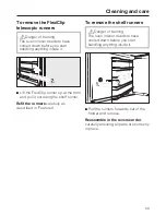 Предварительный просмотр 59 страницы Miele H 4700 B Operating And Installation Instructions