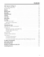 Preview for 3 page of Miele H 4740 B Operating Instructions Manual