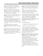 Preview for 11 page of Miele H 4740 B Operating Instructions Manual