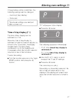 Preview for 27 page of Miele H 4740 B Operating Instructions Manual