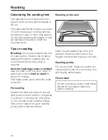 Preview for 36 page of Miele H 4740 B Operating Instructions Manual