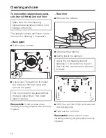 Preview for 54 page of Miele H 4740 B Operating Instructions Manual