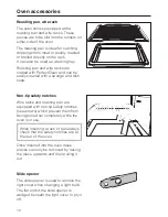 Предварительный просмотр 12 страницы Miele H 4742 BP Operating And Installation Instructions