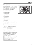 Предварительный просмотр 31 страницы Miele H 4742 BP Operating And Installation Instructions