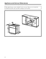 Предварительный просмотр 60 страницы Miele H 4742 BP Operating And Installation Instructions