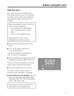 Preview for 17 page of Miele H 4744 BP Operating And Installation Instructions