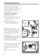 Preview for 52 page of Miele H 4744 BP Operating And Installation Instructions