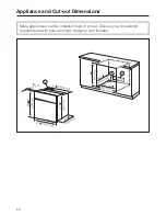 Preview for 60 page of Miele H 4744 BP Operating And Installation Instructions