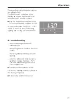 Предварительный просмотр 23 страницы Miele H 4844 BP Operating And Installation Instructions