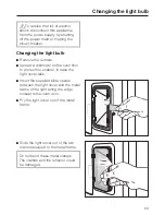 Предварительный просмотр 63 страницы Miele H 4880 BP Operating And Installation Instructions