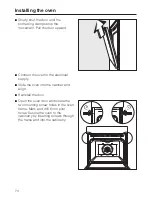 Предварительный просмотр 74 страницы Miele H 4880 BP Operating And Installation Instructions