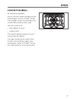 Preview for 47 page of Miele H 4886 BP Operating And Installation Manual