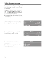 Предварительный просмотр 14 страницы Miele H 4894 BP2 Operating and Operating And Installation Manual