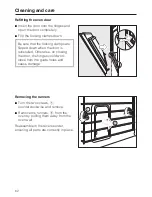 Предварительный просмотр 62 страницы Miele H 4894 BP2 Operating and Operating And Installation Manual