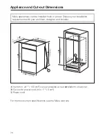 Предварительный просмотр 76 страницы Miele H 4894 BP2 Operating and Operating And Installation Manual